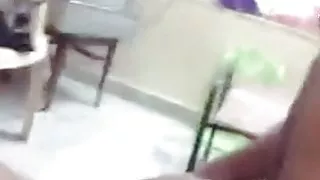 Fuck with my hubby in doggystyle in terrace store room