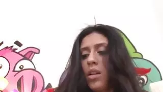 mike adriano makes her squirt  double cumshot step mom big t