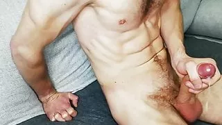 I really wanted to jerk off my big cock 18+