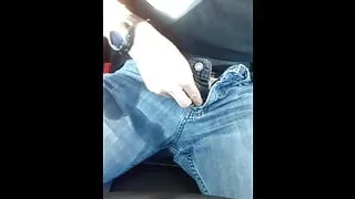 Wetting and cumming driving a rental car