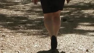 Julie Cunningham Waiting at Dogging Spot for men to arrive.