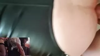 Candice ass fucked and thanked with a facial