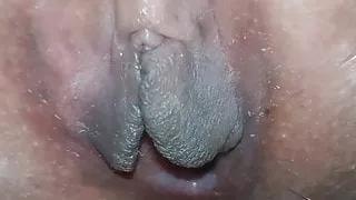 My wife pussy after my friend fuck.