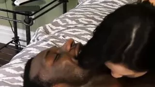 Kinky couple having sex with BBC - Threesome