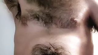 Edging, touching my nuts, intense cumshot