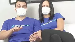 the horny couple is not afraid of coronavirus stepmom couple