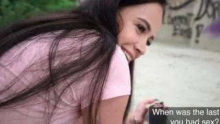 Public Agent, 19 year old Innocent girl fucked in the rain