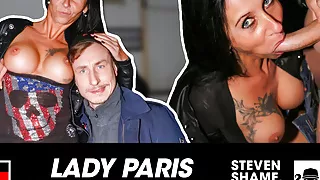 PUBLIC FUCK: German MILF LadyParis! StevenShame.dating