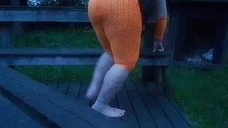 Amateursex, Arsch, Crossdresser, Kleid, Fett, Finnischer Sex