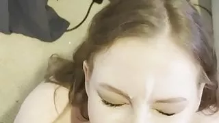 Her first big facial