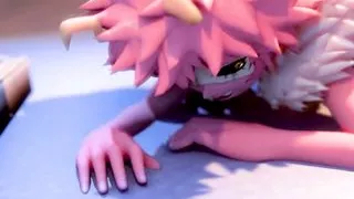 Mina Ashido Bends Over For Katsuki Bakugou