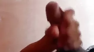 Indian man jerking off alone