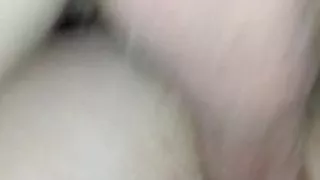 Slut fucked hard in close up