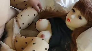 LOVE DOLL TSUBASA, Have sex with her wearing a nice stocking