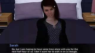 Triangle-Incredible Stepmom Instructs Freshman Cock