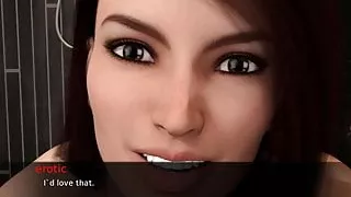 Triangle-Italian girlfriend cheats on her boyfriend