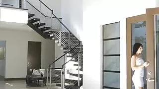 horny girlfriend  filled up with cum after work party snapchat stepm