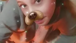 Snapchat filter blowjob