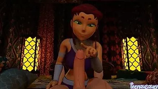 Starfire Blowjob