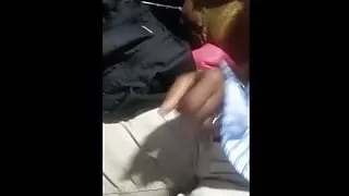 Handjobs in bus