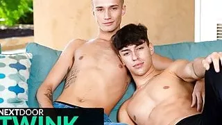 NextDoorTwink - Der kamerascheue Twink macht seine erste Sex-Szene