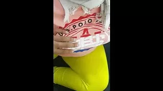 18+ teen couple, adult lovers, sexy couple. Big ass