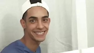 Big titted mommy makes this young guy's dream come true