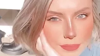 French Aryan girl waiting for black cum