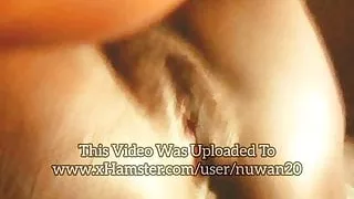 Mom's Close-Up Blowing Boy's Fat Meaty Dick