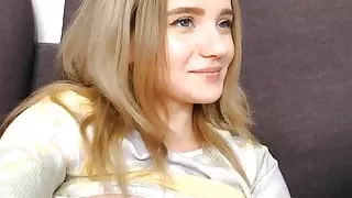 Sweet Blonde Camgirl Solo