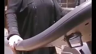 Very sweet niqab hoot