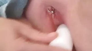 all i had was a candle stick