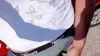 Slutboyben CAM4 Public Highway cruising CUMBLAST