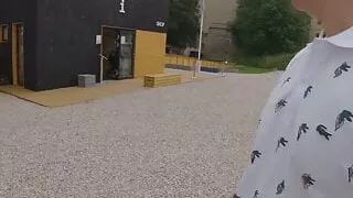 Babe gets fucked hard and sucks cock