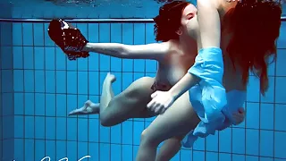 Hottest underwater girls stripping – Dashka and Vesta