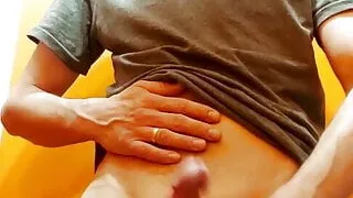 Public toilet masturbation