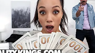 Charles Catches Alexis Tae Stealing His Cash And Fucking