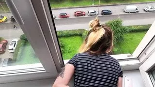 I Told my Cuckold Husband on the Phone that I am just Running