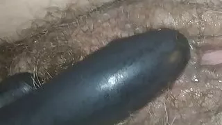 Vibrator and penis