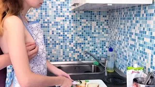 licked her holes and then finished inside