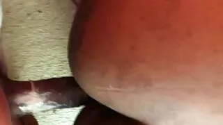 Creamy pussy  taking back shots
