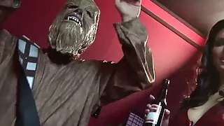 Busty babes in a galaxy far far away