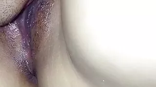 Husband Eating Wife’s Pussy, Close-Up