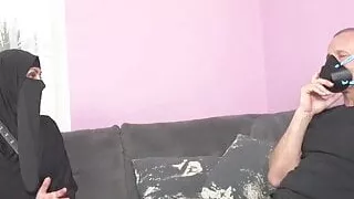 a desperate Muslim woman needs help, lesbian stepsister