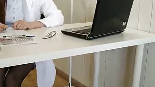 Shera is a doctor who loves wearing pantyhose and showing off