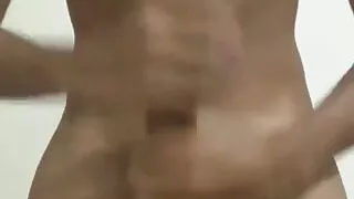 Boy can not resist and wanks in the train toilet