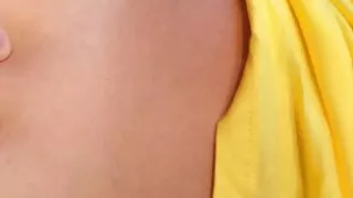 a neighbor came to visit