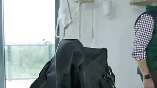 petite stowaway gf gets a hard fucking from boyfriend  hardcore big