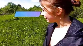 Skutecny Venkovni Sex Na Brehu Reky Po Plavani - Pov