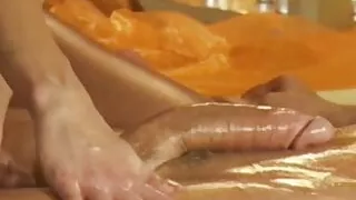 Lovingly Stroking His Superior Male Sex Organ